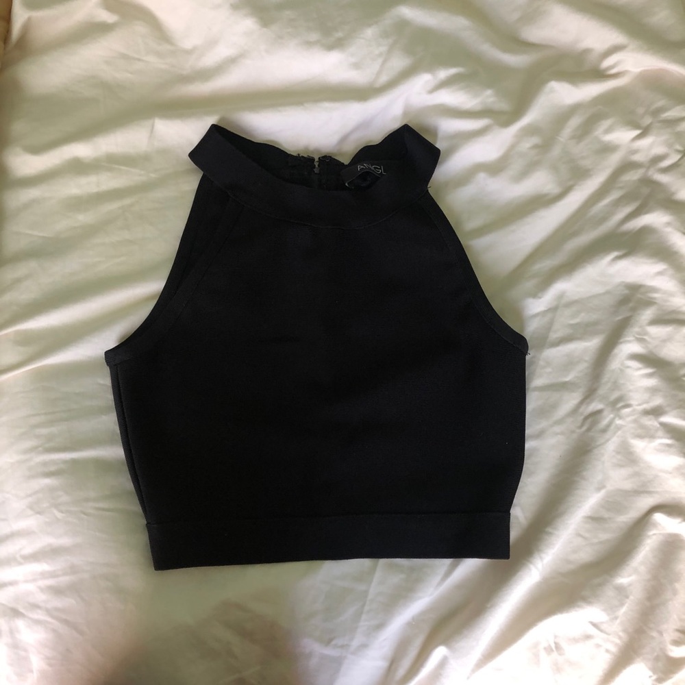Black Crop Top